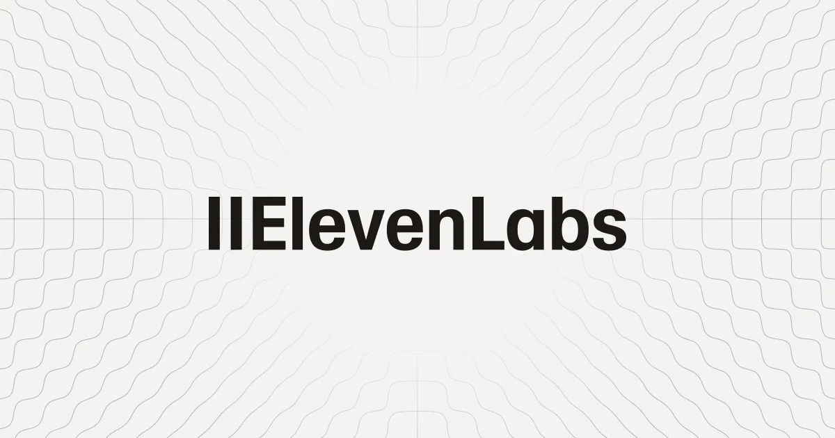 ElevenLabs interface