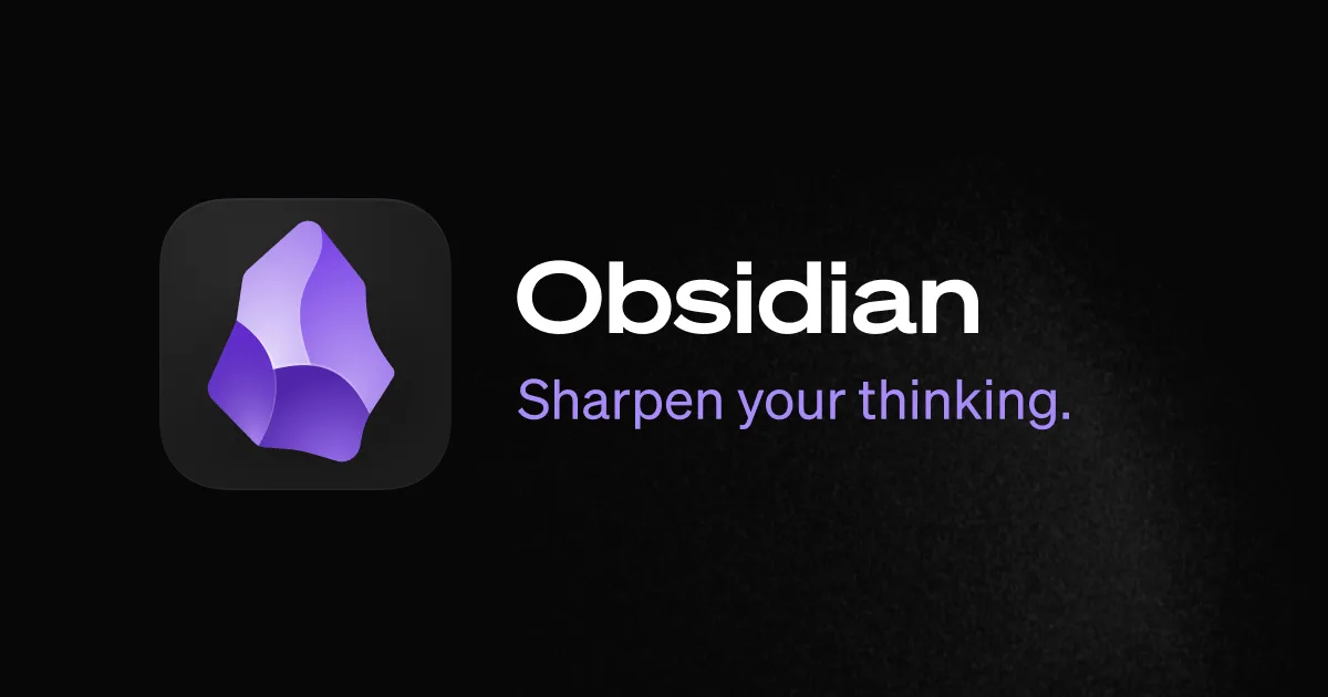 Obsidian interface