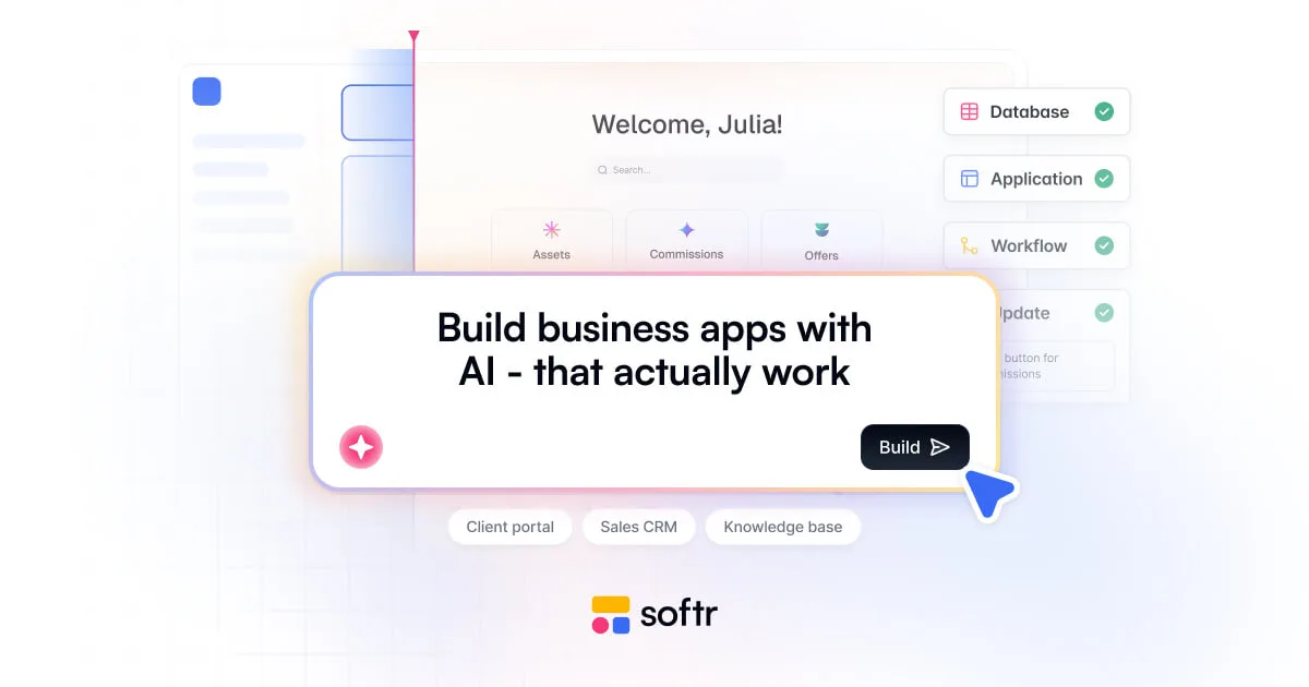 Softr interface