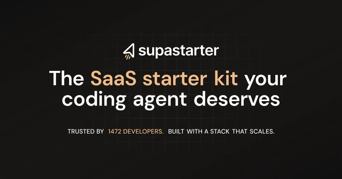 supastarter interface