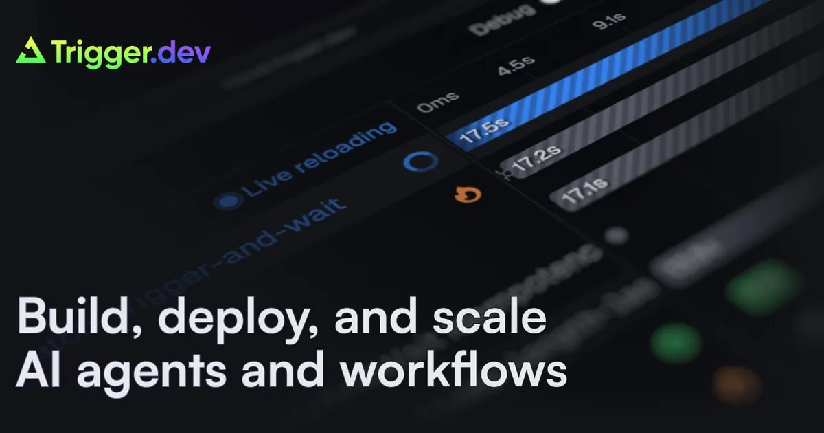 Trigger.dev interface